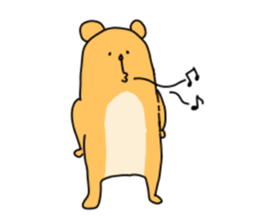 Yuruyuru Hamukuma sticker #5895678