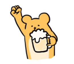 Yuruyuru Hamukuma sticker #5895707