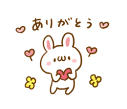 Warmly Rabbit sticker #5896152