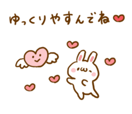 Warmly Rabbit sticker #5896165