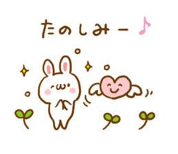 Warmly Rabbit sticker #5896180