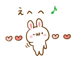 Warmly Rabbit sticker #5896182