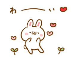 Warmly Rabbit sticker #5896183