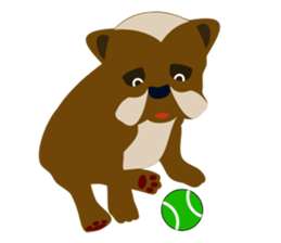 The "Danimals" 12 cute animals sticker #5896196