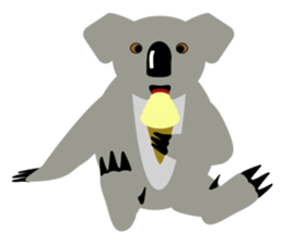 The "Danimals" 12 cute animals sticker #5896202