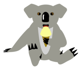 The "Danimals" 12 cute animals sticker #5896202