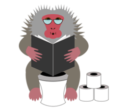 The "Danimals" 12 cute animals sticker #5896209