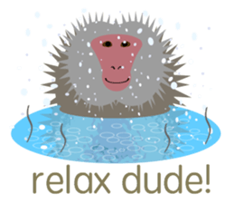 The "Danimals" 12 cute animals sticker #5896210