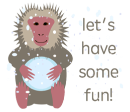 The "Danimals" 12 cute animals sticker #5896211