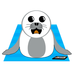 The "Danimals" 12 cute animals sticker #5896224