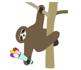 The "Danimals" 12 cute animals sticker #5896225