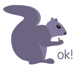 The "Danimals" 12 cute animals sticker #5896231