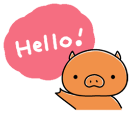 Talk with Piggy! Oink Oink! sticker #5897075