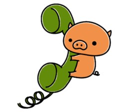 Talk with Piggy! Oink Oink! sticker #5897100