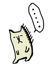 Cat (tension low) sticker #5897227