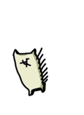 Cat (tension low) sticker #5897230