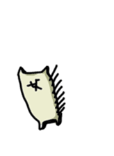 Cat (tension low) sticker #5897230