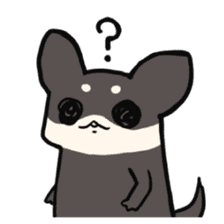 Sticker of nearly dog sticker #5897477