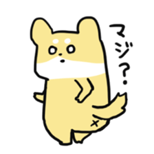 Sticker of nearly dog sticker #5897485