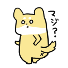 Sticker of nearly dog sticker #5897485