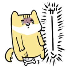 Sticker of nearly dog sticker #5897489