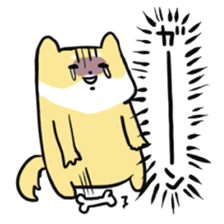 Sticker of nearly dog sticker #5897489