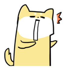 Sticker of nearly dog sticker #5897501