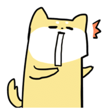 Sticker of nearly dog sticker #5897501