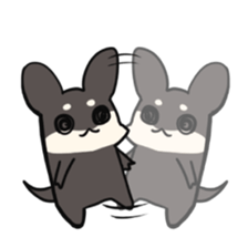 Sticker of nearly dog sticker #5897506