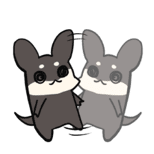 Sticker of nearly dog sticker #5897506