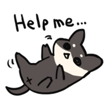 Sticker of nearly dog sticker #5897508