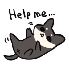 Sticker of nearly dog sticker #5897508