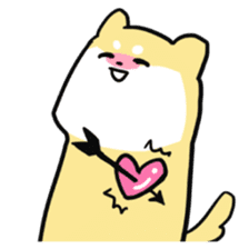 Sticker of nearly dog sticker #5897509