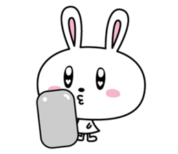 love rabbit. sticker #5897650