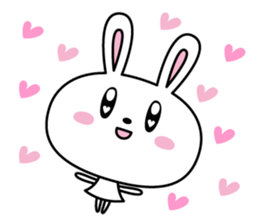 love rabbit. sticker #5897653