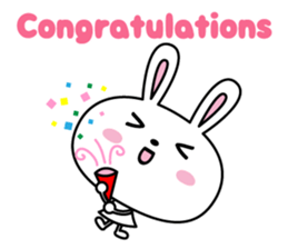 love rabbit. sticker #5897669