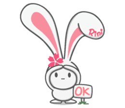 Rini Sakura Rabbit sticker #5897757