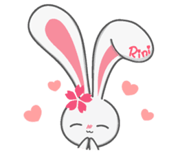 Rini Sakura Rabbit sticker #5897760