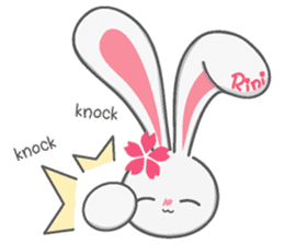 Rini Sakura Rabbit sticker #5897762