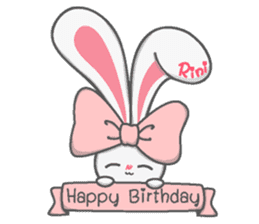 Rini Sakura Rabbit sticker #5897763