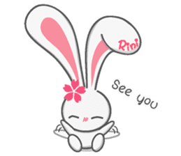 Rini Sakura Rabbit sticker #5897767