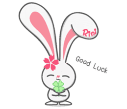 Rini Sakura Rabbit sticker #5897769