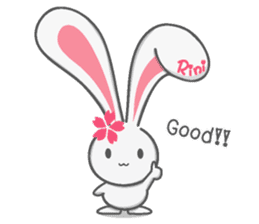 Rini Sakura Rabbit sticker #5897771