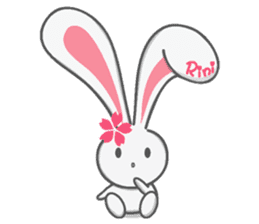 Rini Sakura Rabbit sticker #5897790