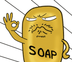 Mr. soap sticker #5897952