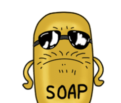 Mr. soap sticker #5897959
