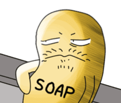 Mr. soap sticker #5897971
