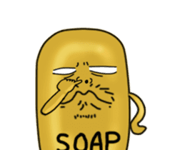 Mr. soap sticker #5897987