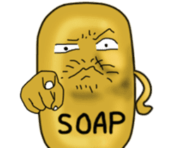 Mr. soap sticker #5897991