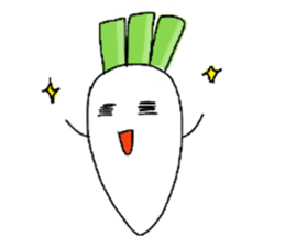 DAIKON RADISH sticker #5898113
